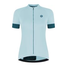 Rogelli MODESTA women’s cycling jersey, light blue, XL