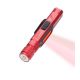 4. TROIKA ECO KNICKLICHT Red Hand flashlight + Headband flashlight COB LED