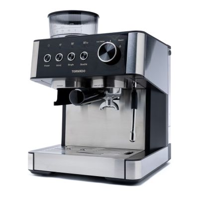 ELDOM PRESSURE ESPRESSO MACHINE ECK1 1300W 20 BAR, MILK TANK, 6 AUTOMATIC PROGRAMS, 2 MANUAL PROGRAMS