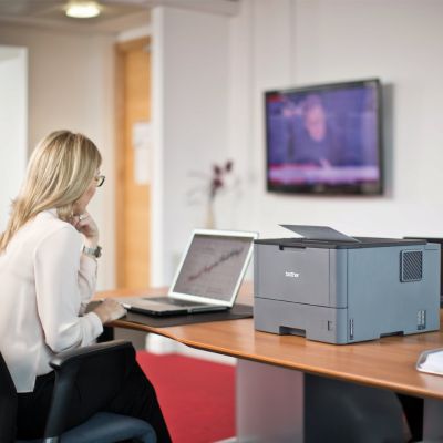 8. Brother HL-L5000DYJ1 Monochrome Laser Printer