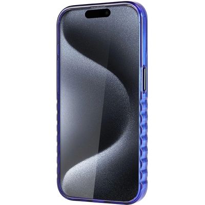 5. Audi IML Big Logo MagSafe case for iPhone 15 Pro Max - blue