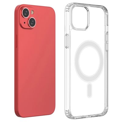 6. MagSafe iPhone 15 Plus Clear Magnetic Case - transparent