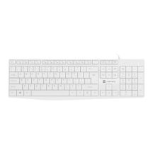 NATEC NAUTILUS US SLIM KEYBOARD WHITE NKL-1951