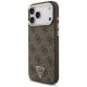 2. Guess 4G Triangle Logo MagSafe Case for iPhone 17 Pro Max / 18 Pro Max - Brown