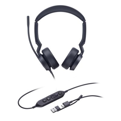 3. Yealink UH44 Teams USB-C/A Binaural Headset