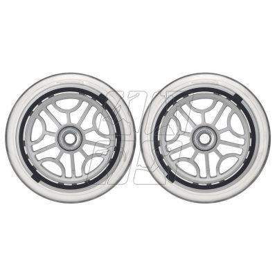 4. Front wheels 121 mm for scooter GLOBBER 526-008 2 pcs.