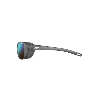 2. Julbo Camino Glasses - Matte Transparent Black/Gray| Reactiv Performance 2-4 Dl Bleu