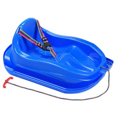 2. MINI BOBEK Blue Plastic Sled