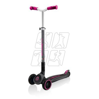 16. Globber Master Prime 3-Wheel Scooter / Black - Neon Pink 664-110