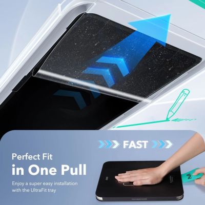 5. ESR Paper Feel 2-Pack Tempered Glass for iPad 10.9” (2022) / 11” (2025)