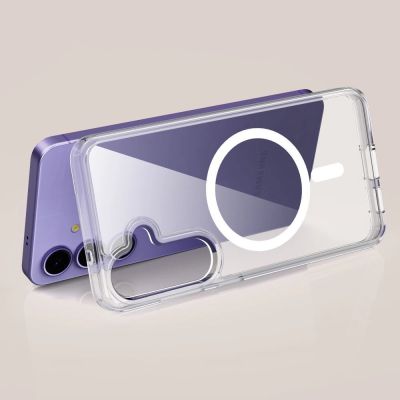 3. Tech-Protect FlexAir Hybrid MagSafe Case for Samsung Galaxy A56 5G - Transparent