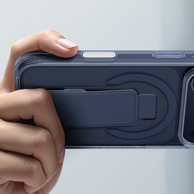 7. AmazingThing Titan Pro Holder Case for iPhone 17 Pro Max Compatible with MagSafe - Blue