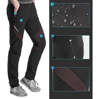 5. Rockbros Patrol Cycling Windproof Sports Pants Size L - Black