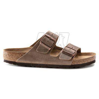 5. Birkenstock Arizona Tabacco Brown narrow men's flip-flops (0352203)