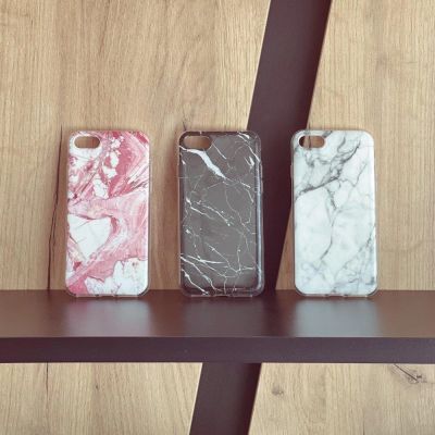 7. Wozinsky Marble TPU cover gel marble for Samsung Galaxy A03s (166.5) pink