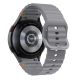 2. Tech-Protect Silicone Sport Strap for Samsung Galaxy Watch 4 / 5 / 5 Pro / 6 / 7 / FE - Gray