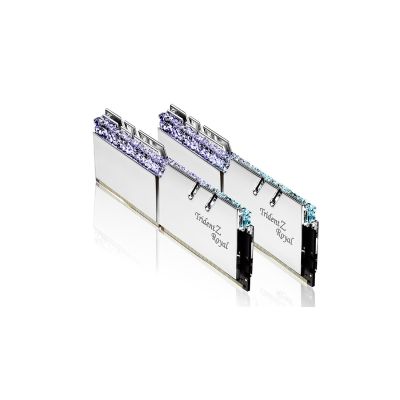4. G.SKILL TRIDENTZ ROYAL RGB DDR4 2X16GB 3600MHZ CL16 XMP2 SILVER F4-3600C16D-32GTRSC
