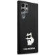 4. Karl Lagerfeld Silicone Choupette case for Samsung Galaxy S24 Ultra - black