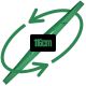 8. PLAY SASH 10 PCS GREEN