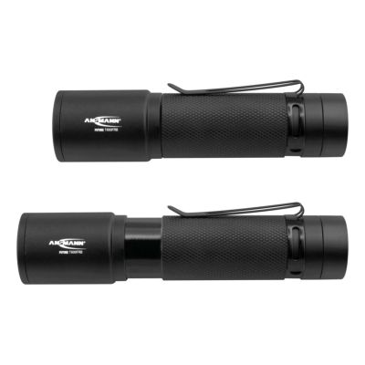 6. Ansmann T600FRB Black LED Hand Flashlight