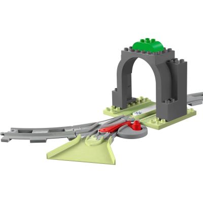 4. LEGO DUPLO TOWN 10425 Tunnel and Train Tracks Expansion Set