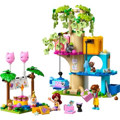3. LEGO Friends 42666 Cat Birthday Party and Tree House