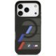 3. BMW M IML Metal Buttons Tricolor Lines MagSafe Case for iPhone 17 Pro Max - Black