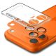 2. Spigen Optik Pro XL Camera Lens Glass for iPhone 17 Pro - Orange