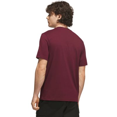 3. adidas Varsity Tailsweep Graphic Men's T-Shirt in Burgundy KS2180