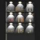 16. MACLEAN 6X WIRELESS BATTERY-OPERATED LED LAMP WITH REMOTE CONTROL MCE165