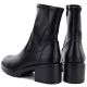 5. Women's black high-heeled ankle boots Potocki SZ12835