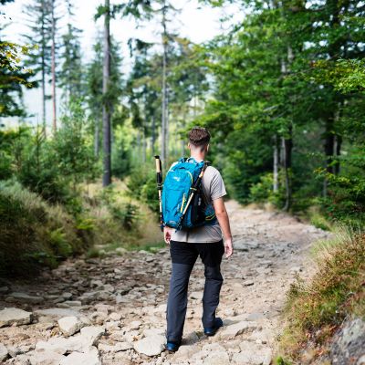 20. NC1917 BLUE RAMBLER TOURIST BACKPACK 40L NILS CAMP