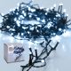 7. CHRISTMAS TREE LIGHTS LIGHT CHAIN 480 LED COOL WHITE