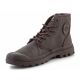 4. Palladium PAMPA HI COATED U 74375-249-M Dark Cocoa shoes