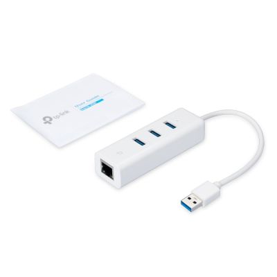 3. TP-Link UE330 Wired Docking Station USB 3.2 Gen 1 (3.1 Gen 1) Type-A White
