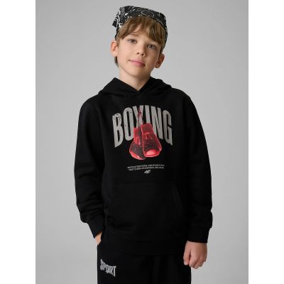 Boy's regular hooded sweatshirt 4F 4FJRSS26TSWSM2904-20S