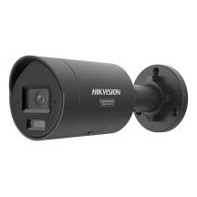 Hikvision Pro Series with ColorVu DS-2CD2087G3-LI2UY/SL(2.8MM)(BLACK) Industrial Camera Bullet IP Security Camera Indoor and Outdoor 3840 x 2160 px Wall