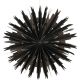 2. SNOWFLAKE HANGING PAPER DECORATION Ø 50 CM MICA – BLACK