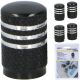 10. DUNLOP ALUMINUM VALVE NUTS 4 PCS