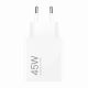 5. Xiaomi MDY-17-EF 45W USB-A Wall Charger - White