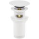 Washbasin or bidet stopper with sleeve - universal