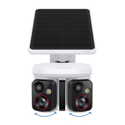 2. Baseus Security X1 Pro Dual Camera 3K Outdoor Camera - White