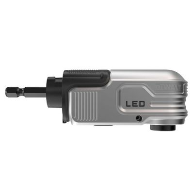 4. DEWALT HEX Right Angle Attachment with LED Light