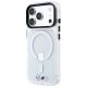 2. BMW M IML Glossy Metal Logo & Trims MagSafe Case for iPhone 17 Pro / 18 Pro - Transparent