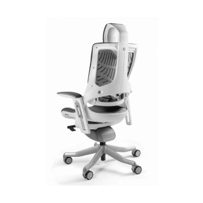 2. Wau 2 BL416 office chair, snowy/white fabric