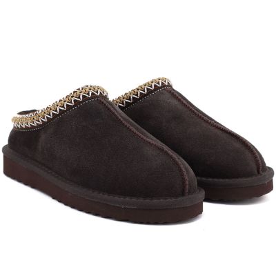 4. Beige leather insulated slides Vinceza 97970