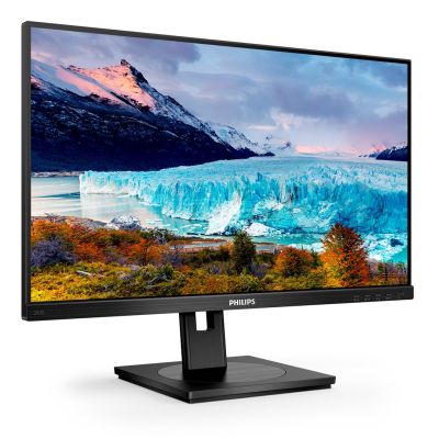 30. Philips S Line 243S1/00 computer monitor 60.5 cm (23.8") 1920 x 1080 px Full HD LCD Black