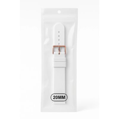 2. Silicone Strap for Huawei Watch GT2 / GT3 42mm - White