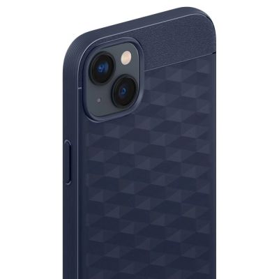 12. Caseology Parallax Mag Case with MagSafe for iPhone 14 Plus - Navy