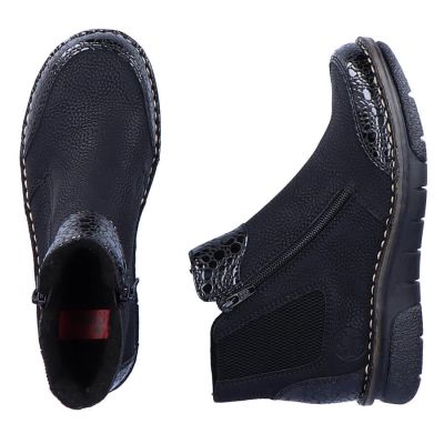 44. Comfortable, insulated ankle boots with zippers Rieker W RKR555